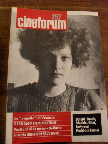 CINEFORUM magazine side cover Issue 297  1990