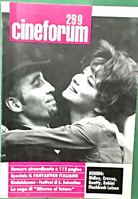 CINEFORUM magazine side cover Issue 299  1990