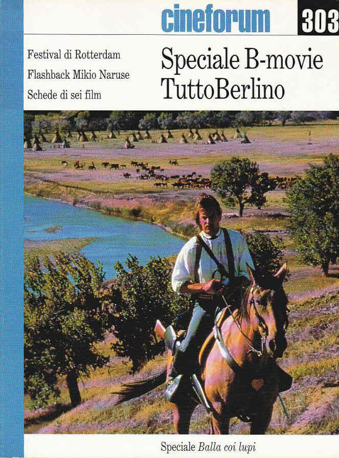 CINEFORUM magazine side cover Issue 303  1991