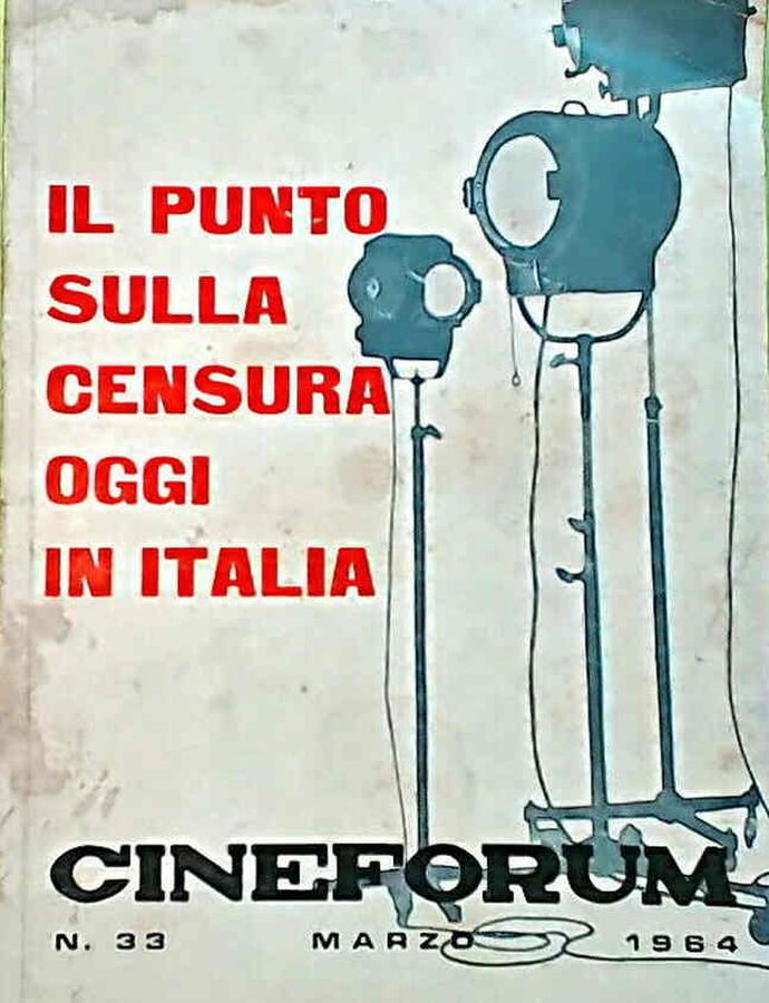 CINEFORUM magazine side cover Issue 33 March 1964