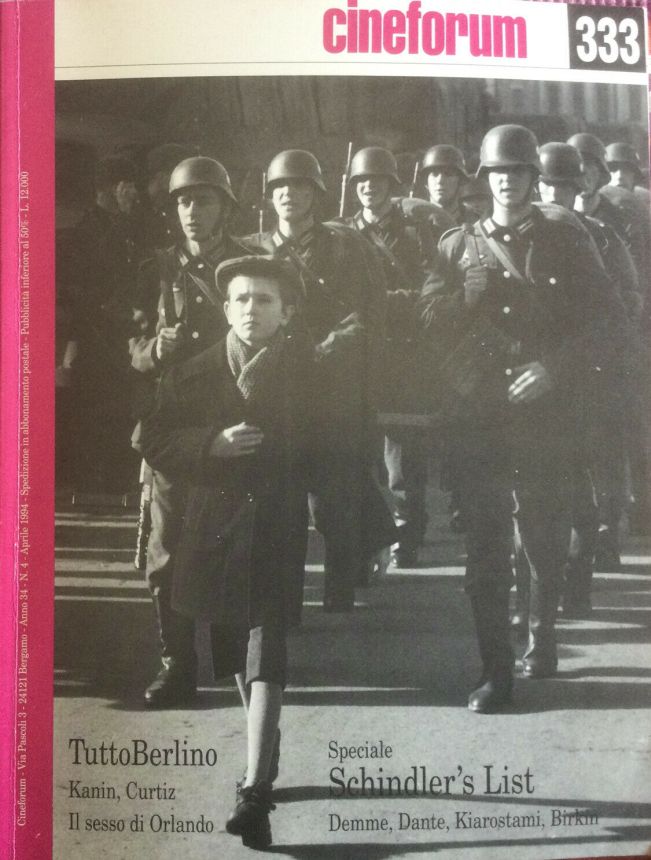 CINEFORUM magazine side cover Issue 333  1994