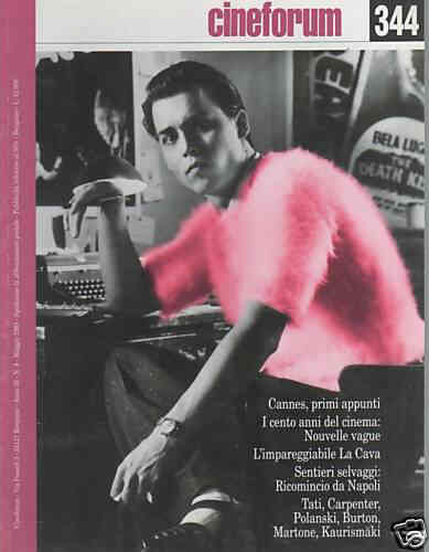 CINEFORUM magazine side cover Issue 344  1995