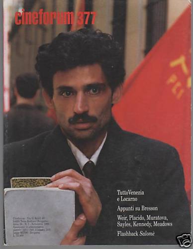 CINEFORUM magazine side cover Issue 377  1998