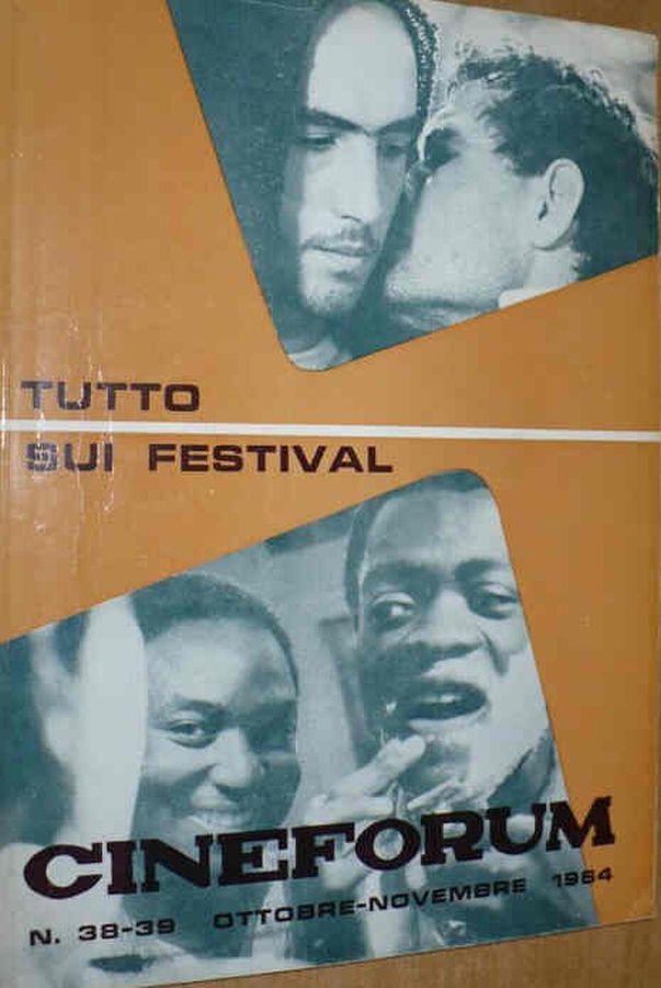 CINEFORUM magazine side cover Issue 38/39 October/November 1964