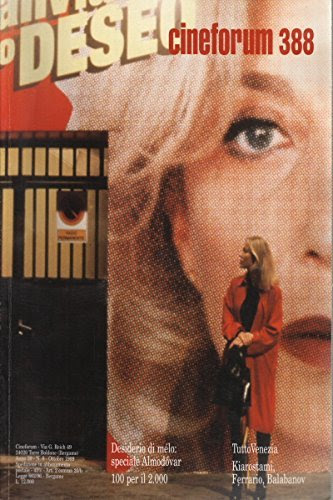 CINEFORUM magazine side cover Issue 388  1999