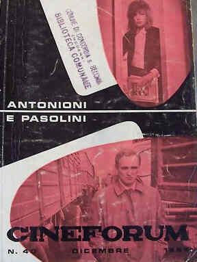 CINEFORUM magazine side cover Issue 40 December 1964