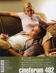 CINEFORUM magazine side cover Issue 482 March 2009