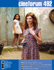 CINEFORUM magazine side cover Issue 492 April 2010