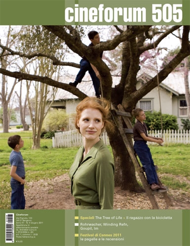 CINEFORUM magazine side cover Issue 505 July 2011