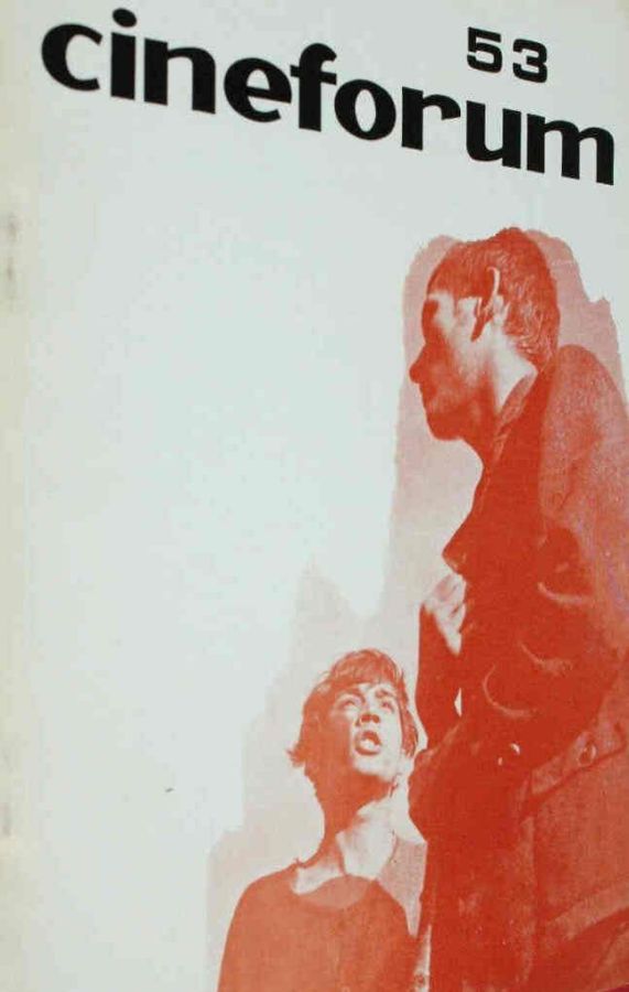 CINEFORUM magazine side cover Issue 53 March 1966