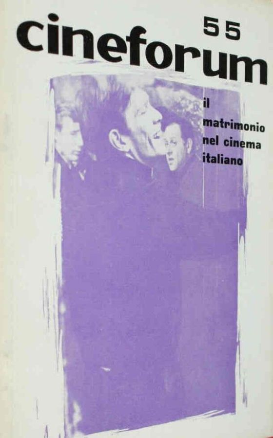 CINEFORUM magazine side cover Issue 55 May 1966