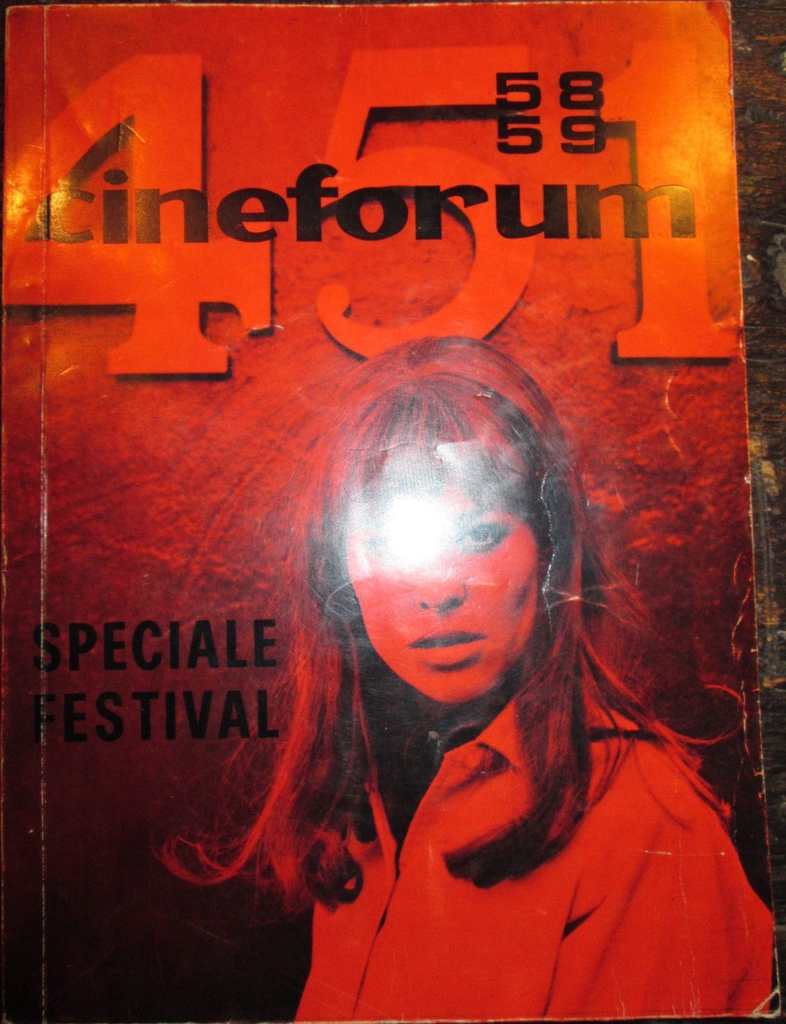 CINEFORUM magazine side cover Issue 58/59 October/November 1966