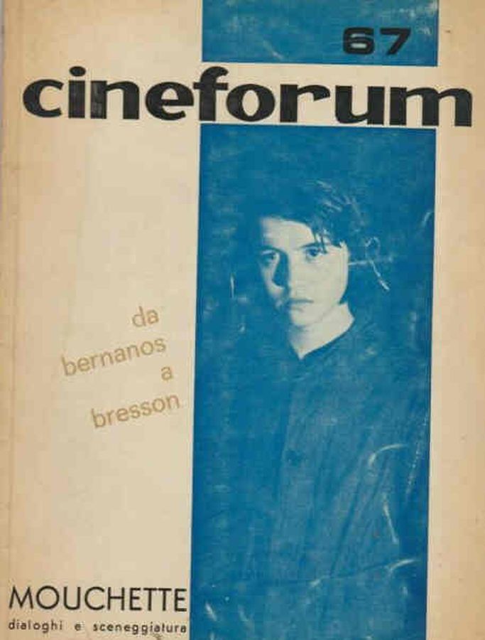 CINEFORUM magazine side cover Issue 67 August/September 1967
