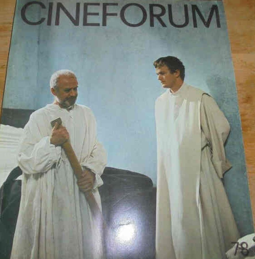 CINEFORUM magazine side cover Issue 78 October 1968