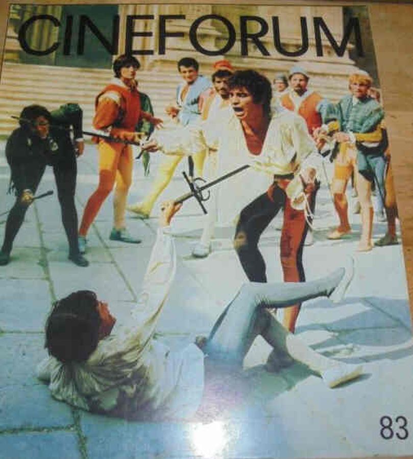 CINEFORUM magazine side cover Issue 83 March 1969