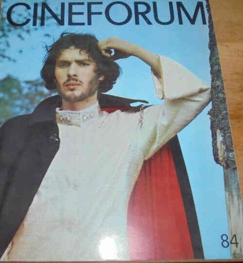 CINEFORUM magazine side cover Issue 84 April 1969