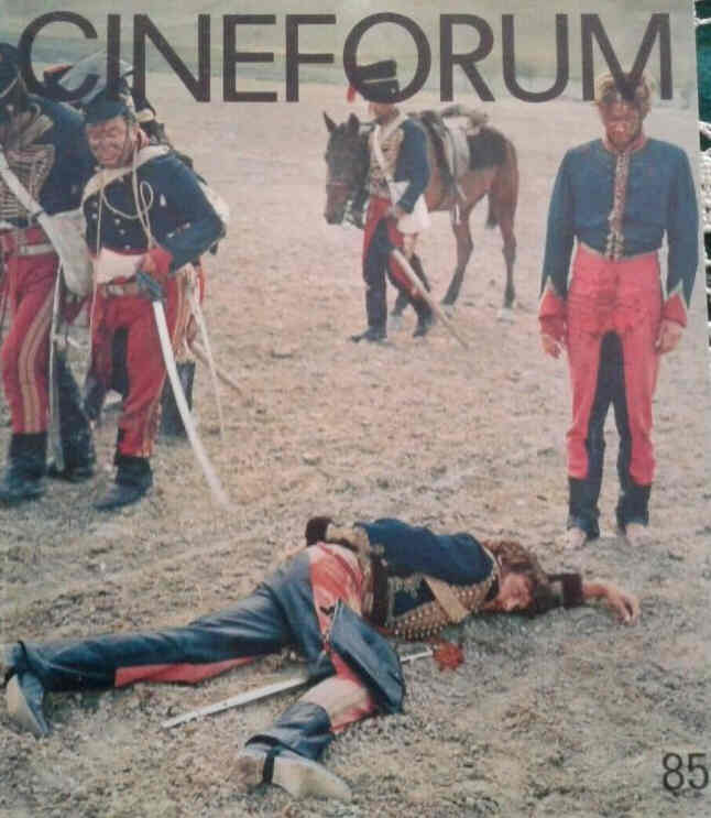CINEFORUM magazine side cover Issue 85 May 1969