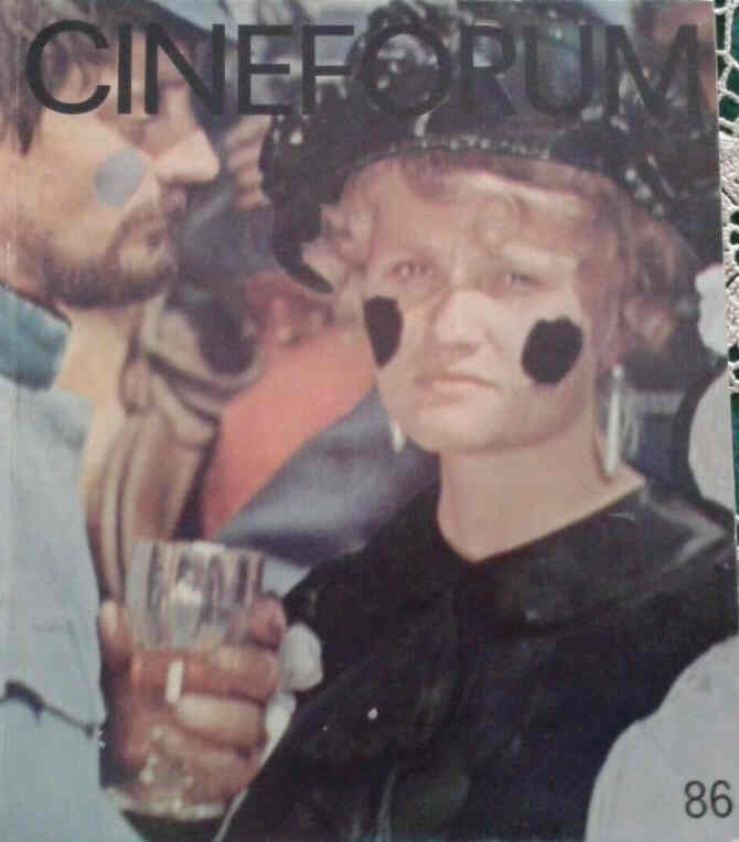 CINEFORUM magazine side cover Issue 86 June/July 1969