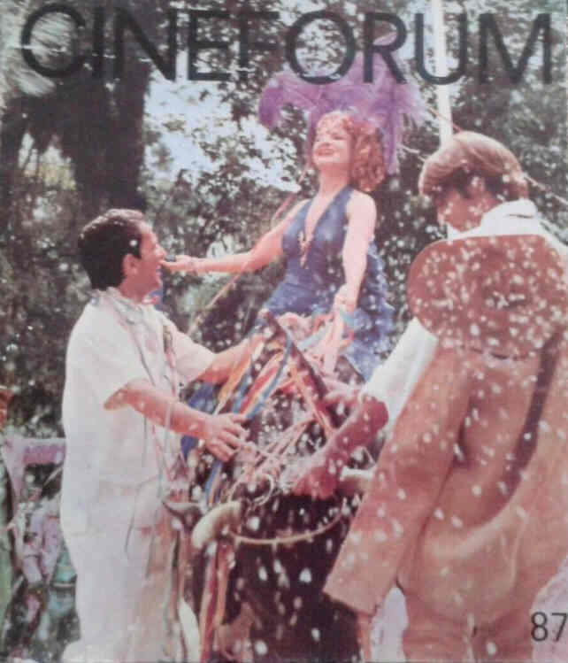 CINEFORUM magazine side cover Issue 87 August/September 1969