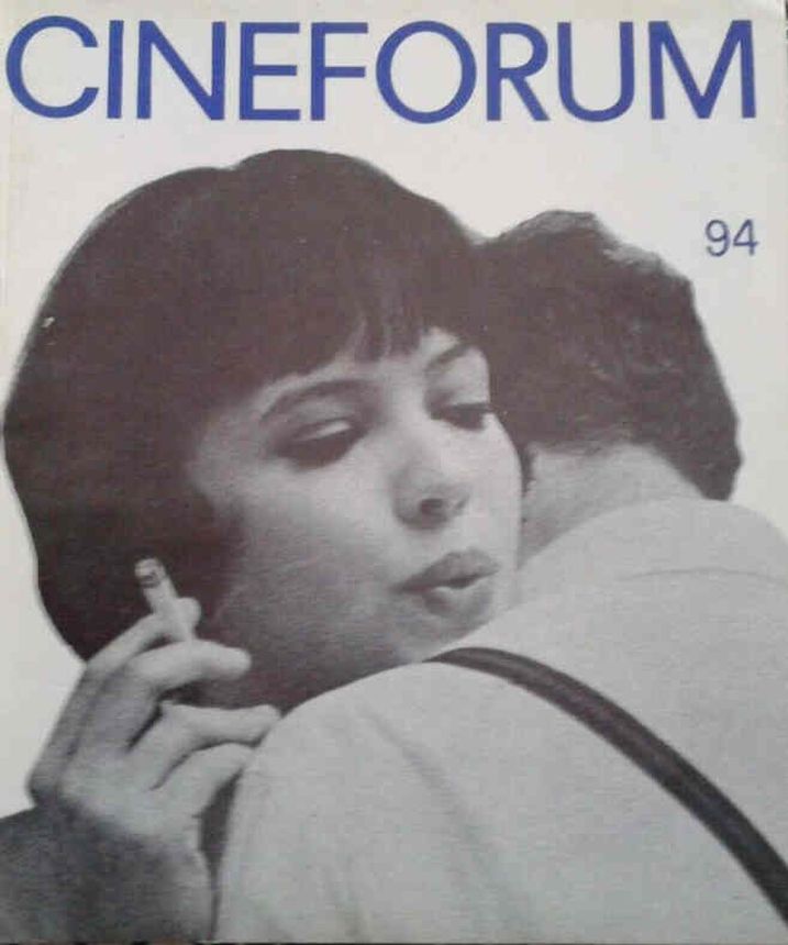 CINEFORUM magazine side cover Issue 94 September 1970