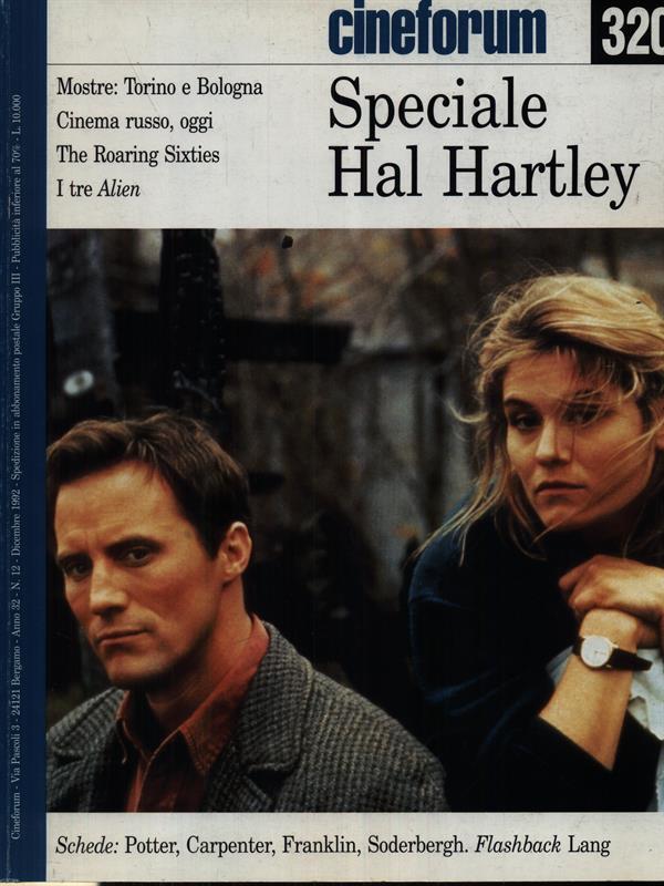 CINEFORUM magazine side cover Issue 320  December 1992