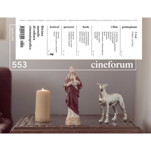 CINEFORUM magazine side cover Issue 553 April 2016