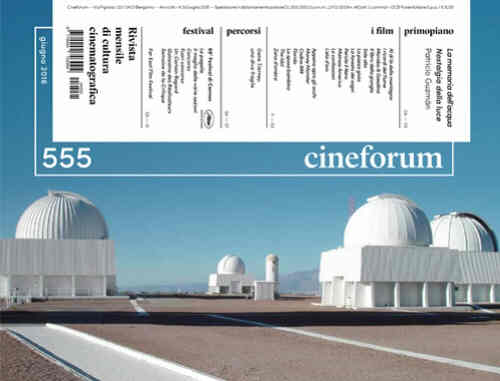 CINEFORUM magazine side cover Issue 555 June 2016