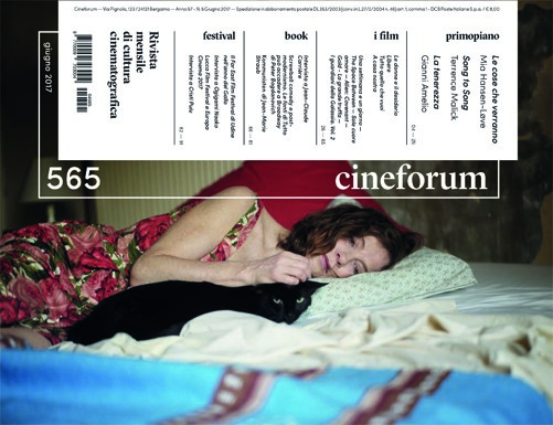CINEFORUM magazine side cover Issue 565 June 2017