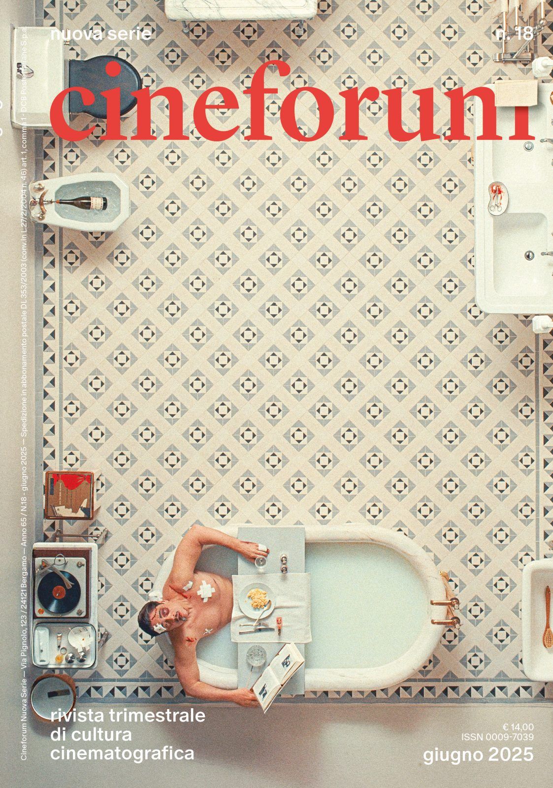 CINEFORUM magazine side cover Issue 18  June 2025