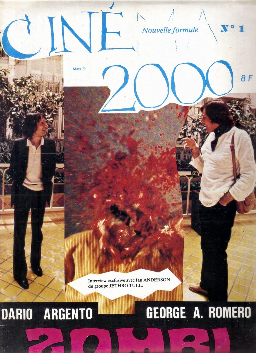CINE 2000 (Fr) magazine side cover Issue 1  March 1976