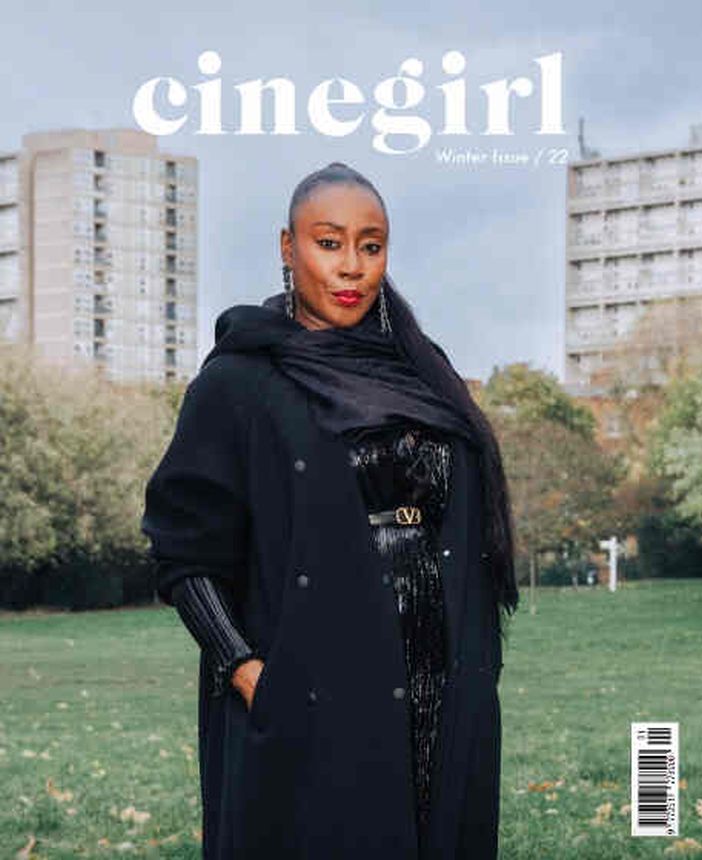 CINEGIRL magazine side cover Issue 20 Winter 2022