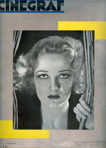 CINEGRAF magazine side cover Issue 6 September 1932