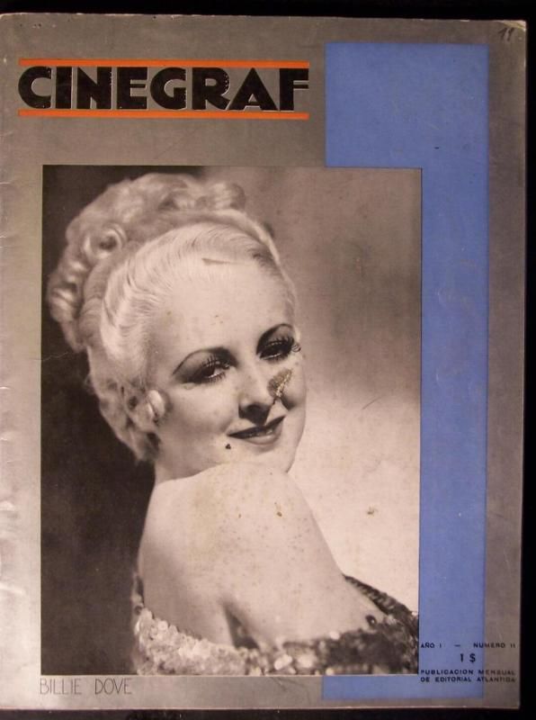 CINEGRAF magazine side cover Issue 11 February 1933