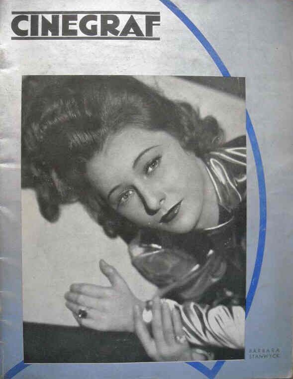 CINEGRAF magazine side cover Issue 24 March 1934