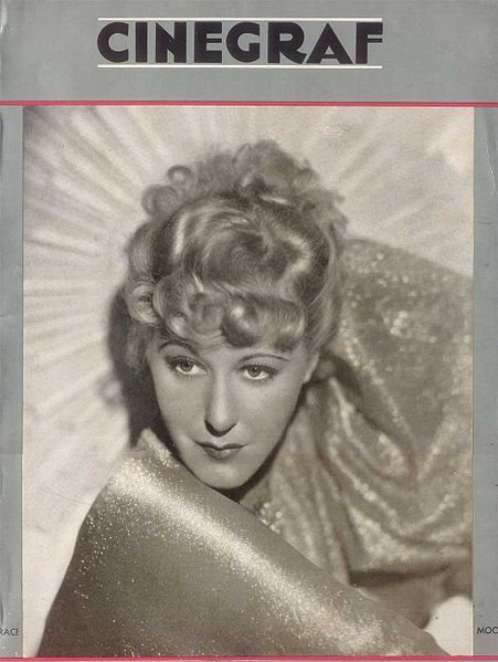 CINEGRAF magazine side cover Issue 40 July 1935