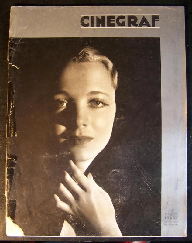 CINEGRAF magazine side cover Issue 47 March 1936