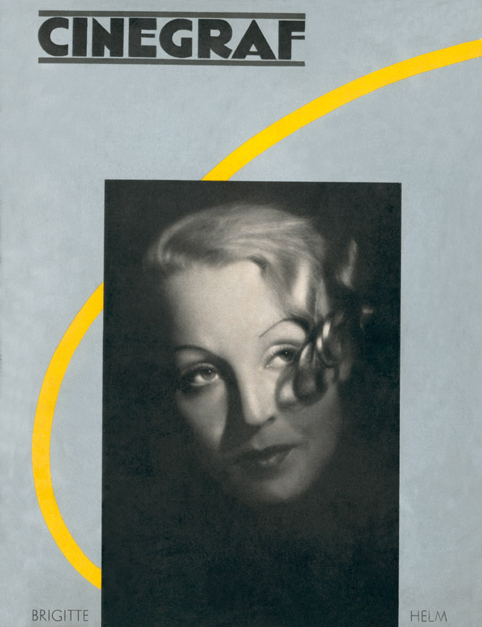 CINEGRAF magazine side cover Issue 22 January 1934