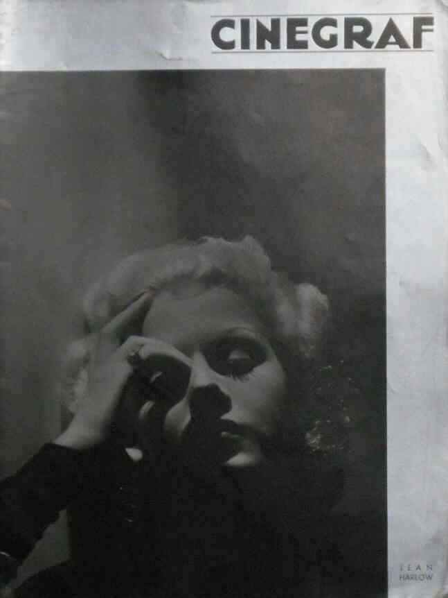 CINEGRAF magazine side cover Issue 41 August 1935