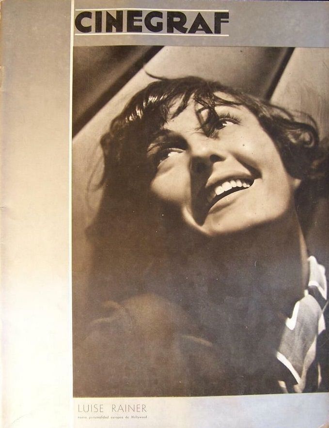 CINEGRAF magazine side cover Issue 44 November 1935