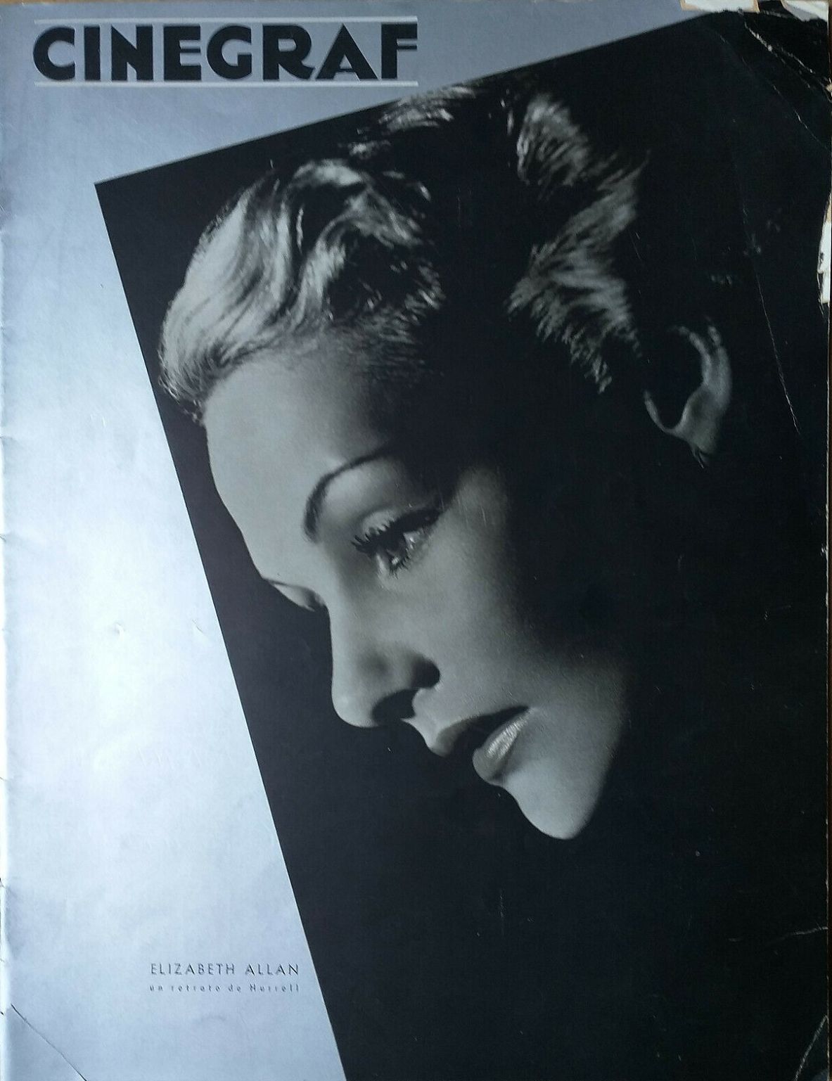 CINEGRAF magazine side cover Issue 48 April 1936