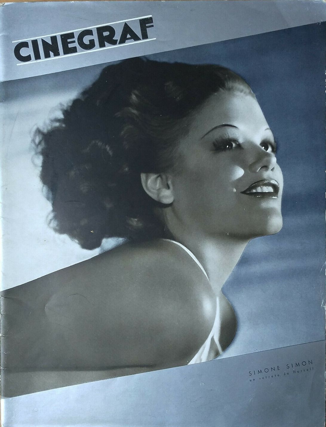 CINEGRAF magazine side cover Issue 56  December 1936