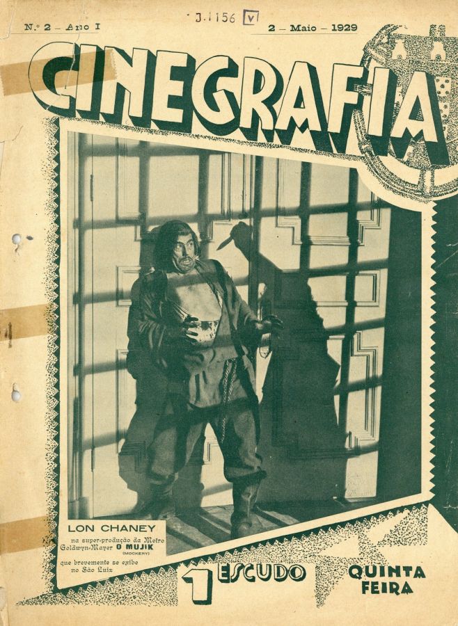 CINEGRAFIA magazine side cover Issue 2 2 May 1929