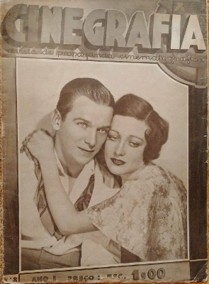 CINEGRAFIA magazine side cover Issue 8 29 August 1929