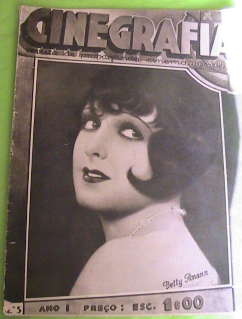 CINEGRAFIA magazine side cover Issue 5   1929