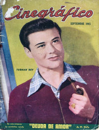 CINEGRAFICO magazine side cover September 1945