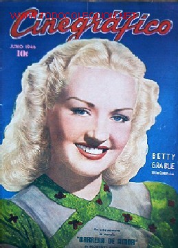 CINEGRAFICO magazine side cover June 1946