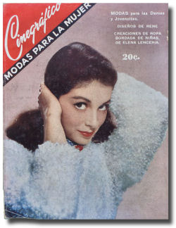 CINEGRAFICO magazine side cover February 1955