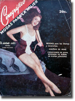CINEGRAFICO magazine side cover July 1955