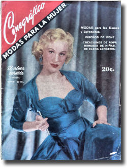 CINEGRAFICO magazine side cover September 1955