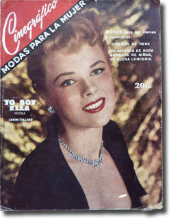 CINEGRAFICO magazine side cover October 1955